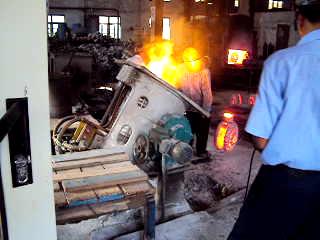 Advantages of induction melting furnace