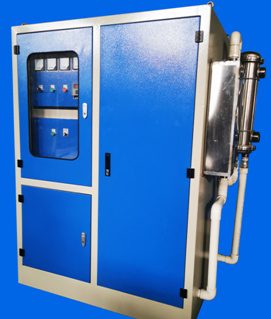 Modular induction furnace control cabinet